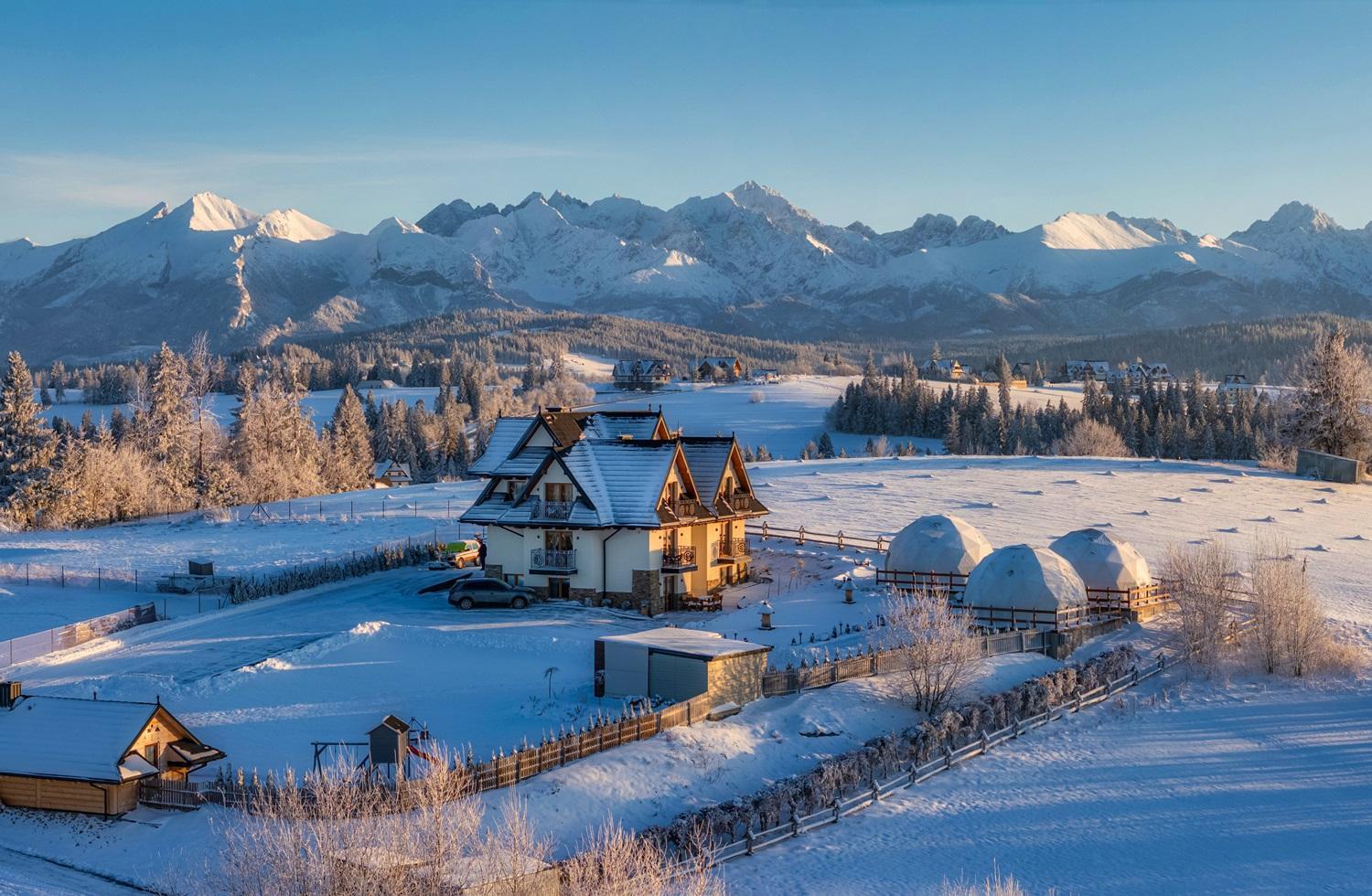 扎科帕内 Tatry Mountain Glamp Z Jacuzzi酒店 外观 照片