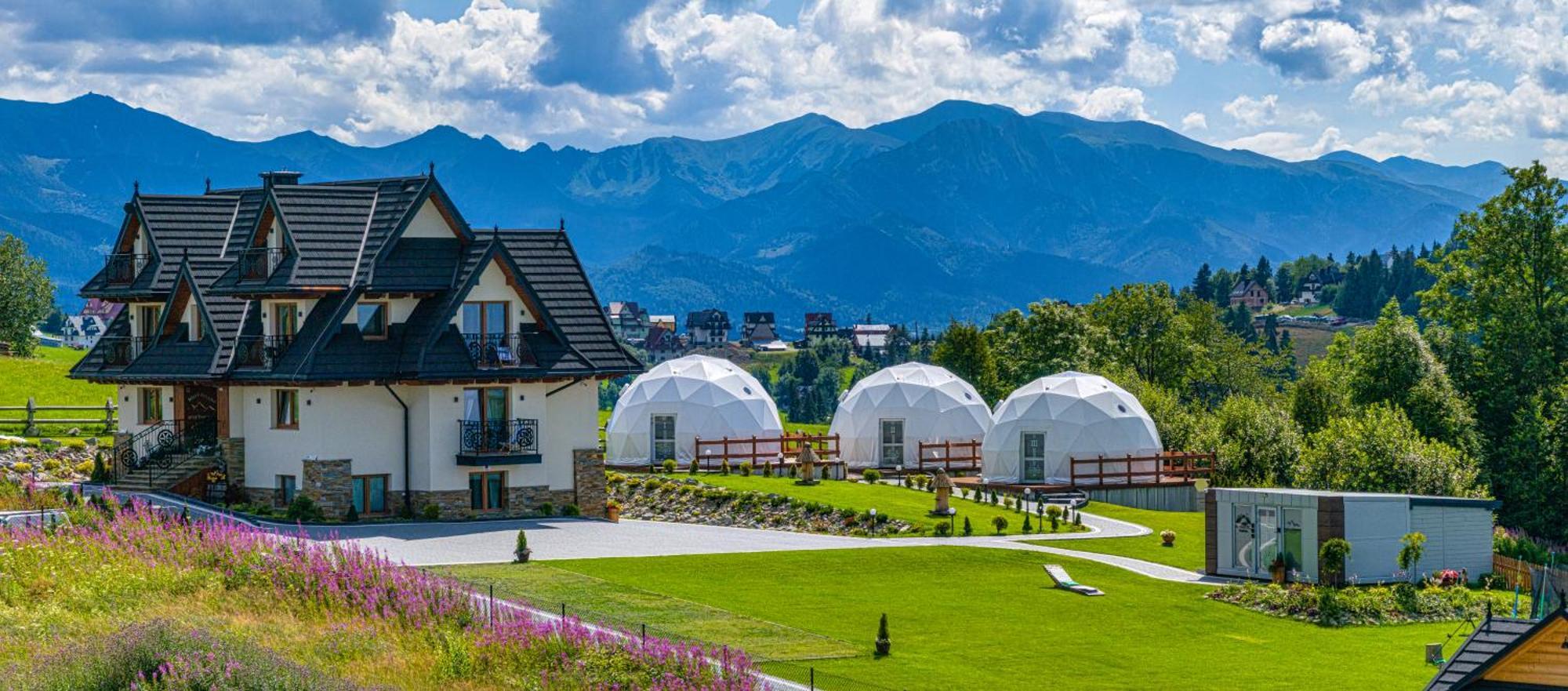 扎科帕内 Tatry Mountain Glamp Z Jacuzzi酒店 外观 照片