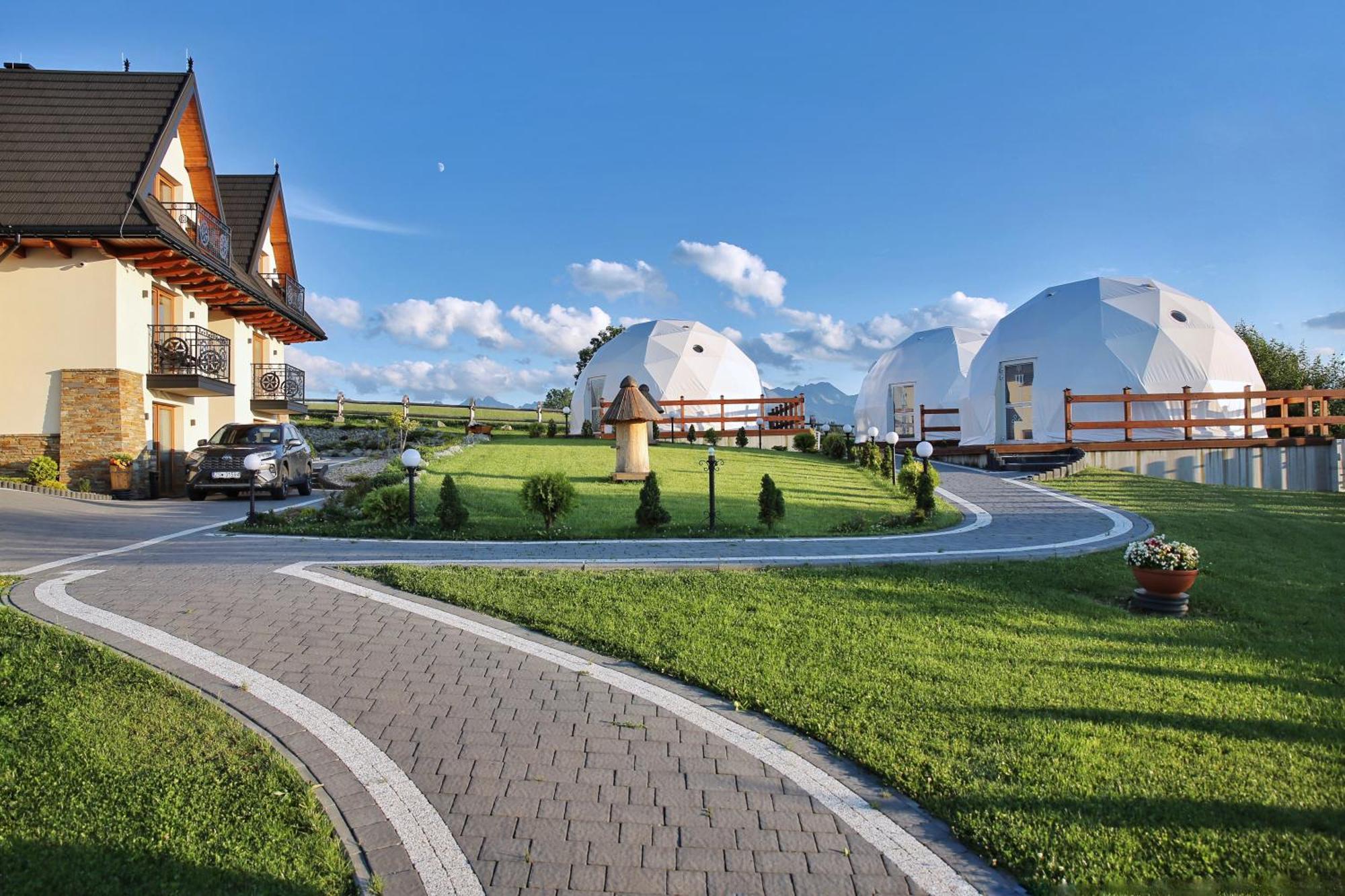 扎科帕内 Tatry Mountain Glamp Z Jacuzzi酒店 外观 照片