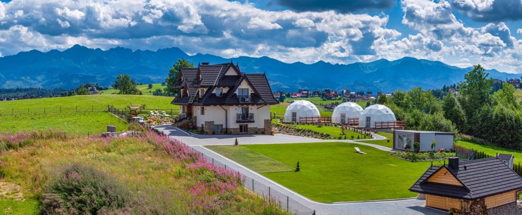 扎科帕内 Tatry Mountain Glamp Z Jacuzzi酒店 外观 照片