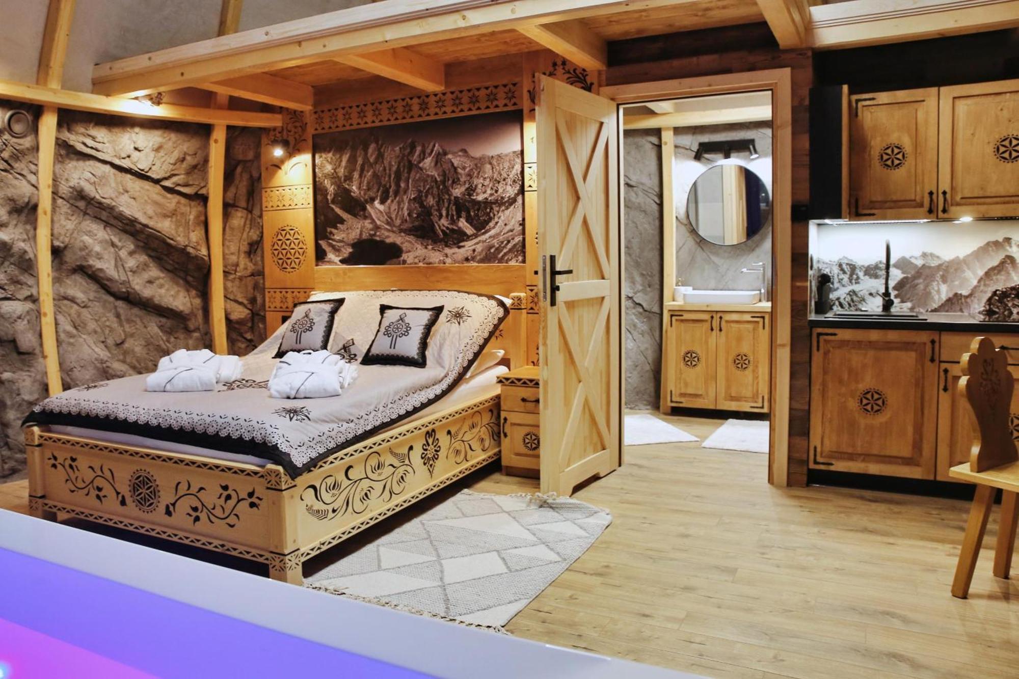扎科帕内 Tatry Mountain Glamp Z Jacuzzi酒店 外观 照片