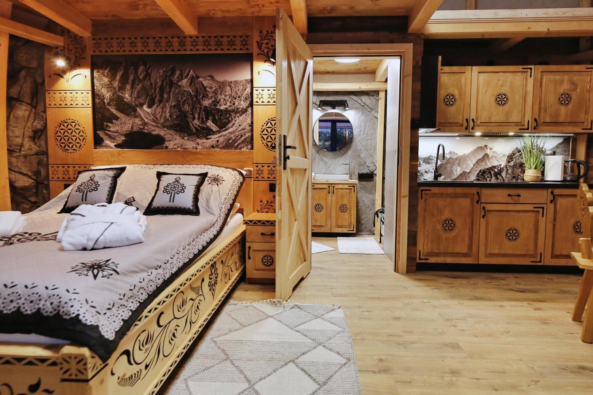 扎科帕内 Tatry Mountain Glamp Z Jacuzzi酒店 外观 照片