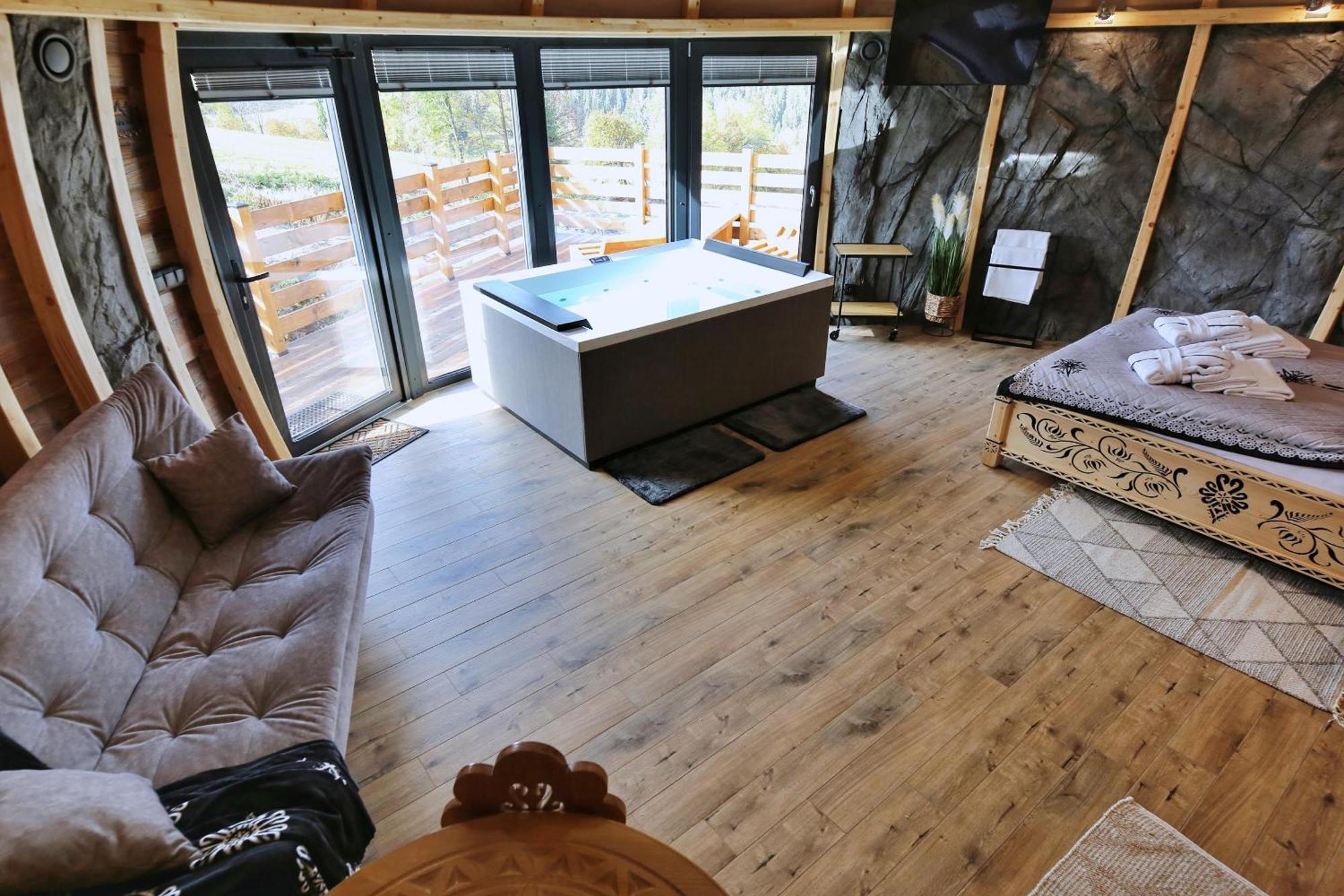 扎科帕内 Tatry Mountain Glamp Z Jacuzzi酒店 外观 照片