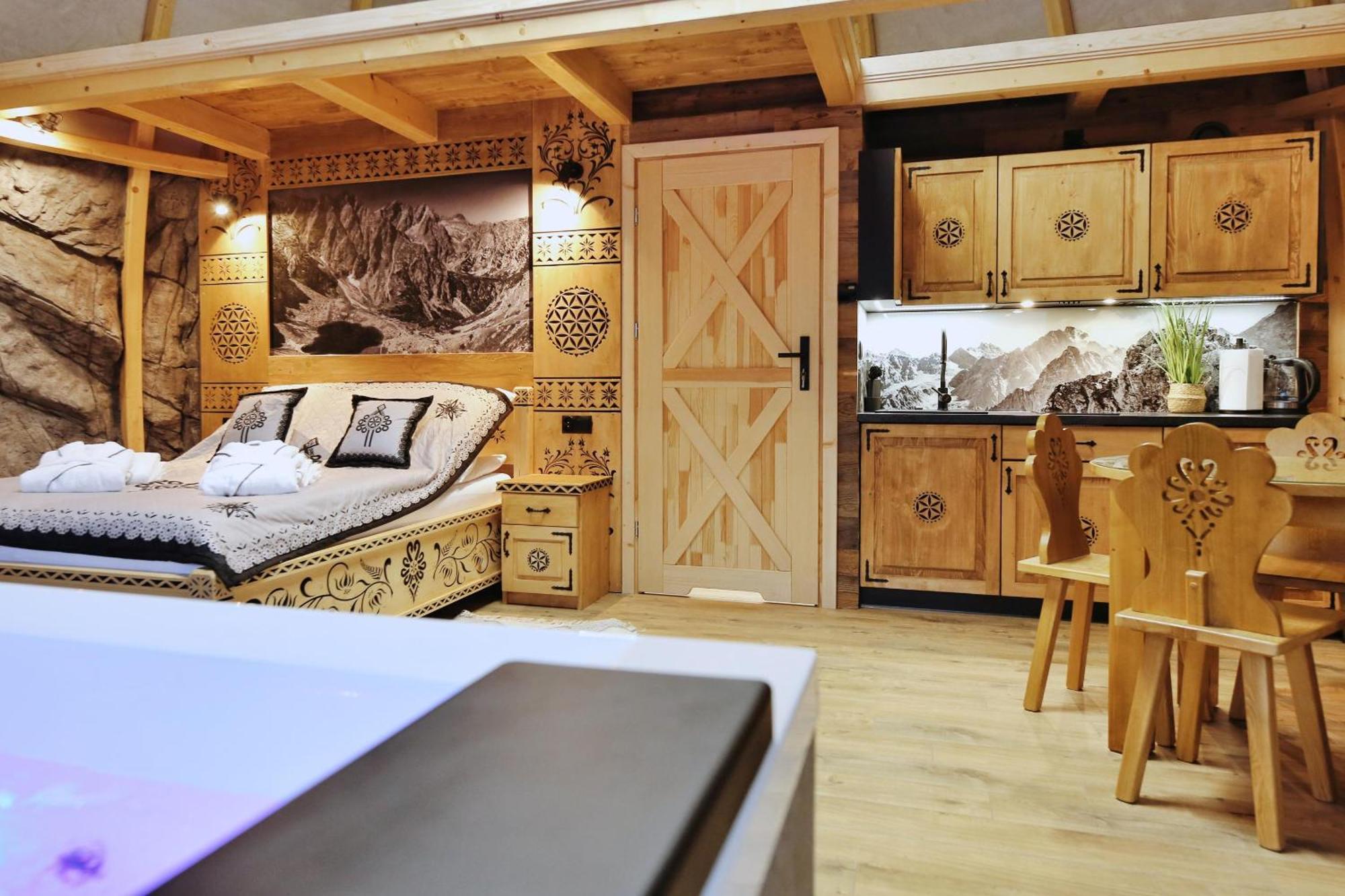 扎科帕内 Tatry Mountain Glamp Z Jacuzzi酒店 外观 照片