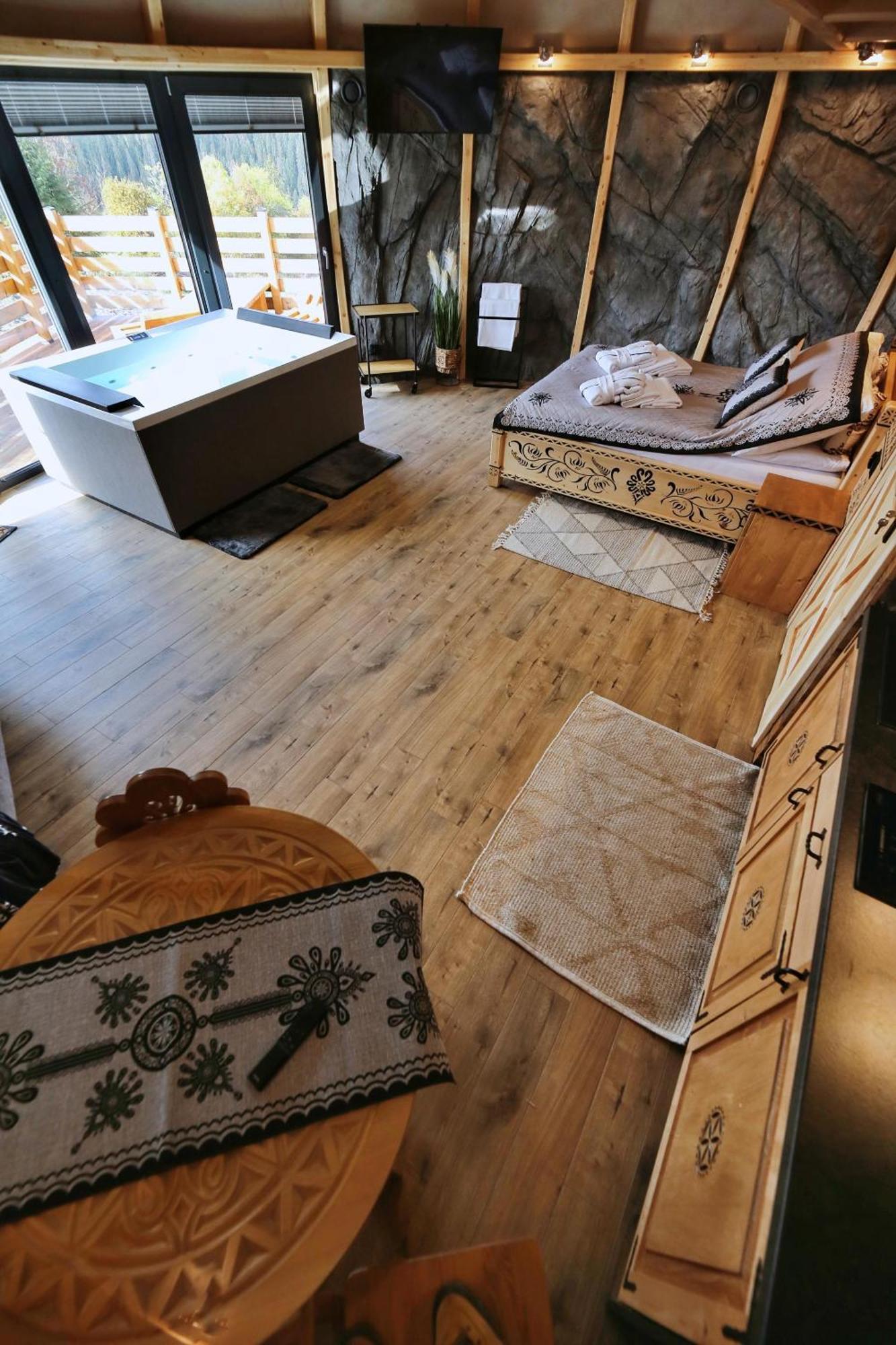 扎科帕内 Tatry Mountain Glamp Z Jacuzzi酒店 外观 照片