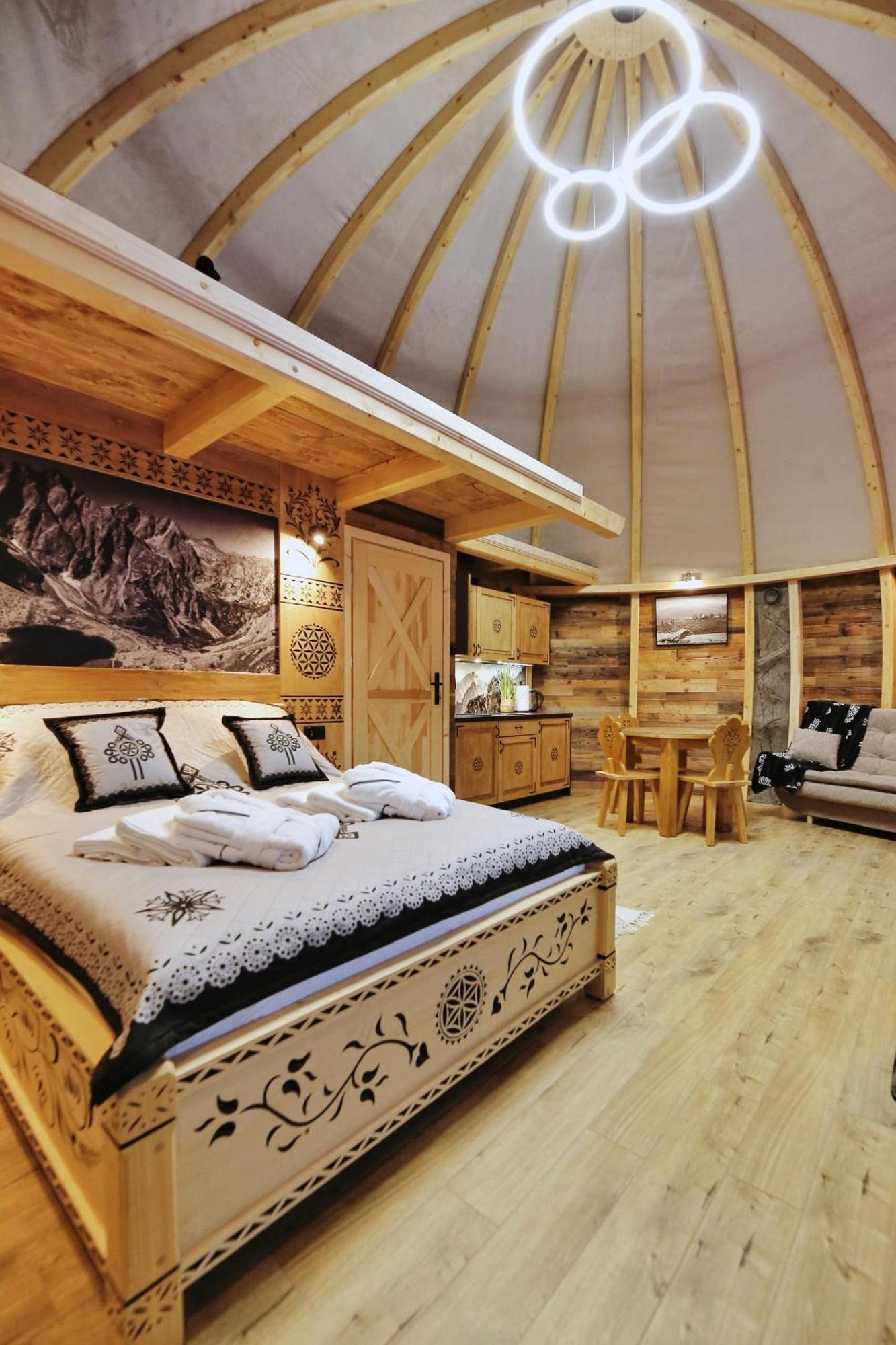 扎科帕内 Tatry Mountain Glamp Z Jacuzzi酒店 外观 照片