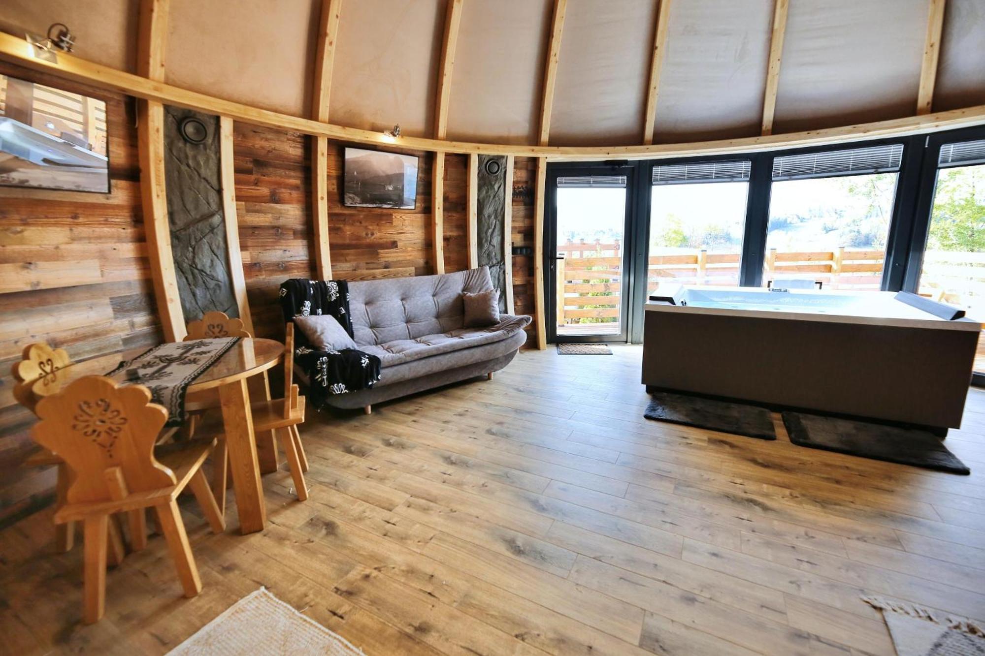 扎科帕内 Tatry Mountain Glamp Z Jacuzzi酒店 外观 照片
