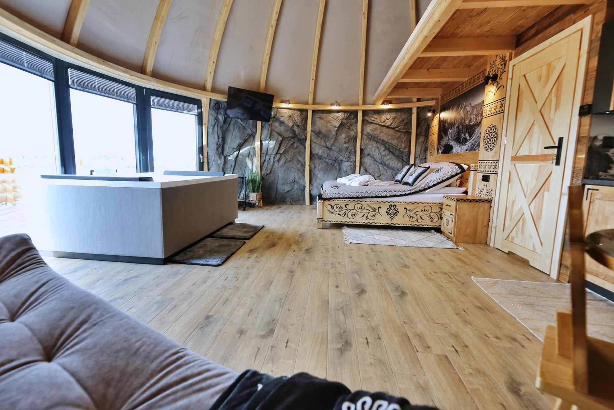 扎科帕内 Tatry Mountain Glamp Z Jacuzzi酒店 外观 照片
