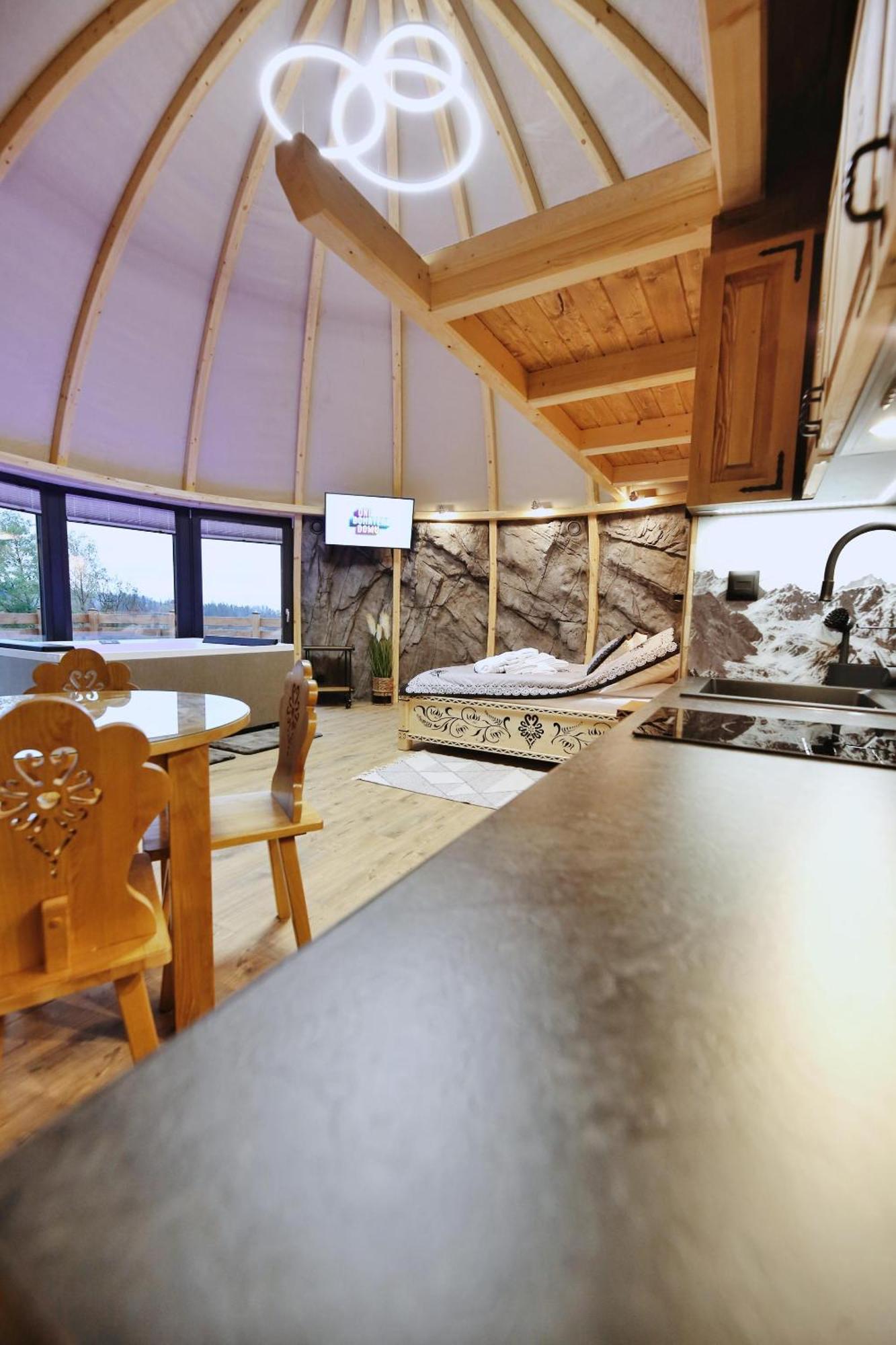 扎科帕内 Tatry Mountain Glamp Z Jacuzzi酒店 外观 照片