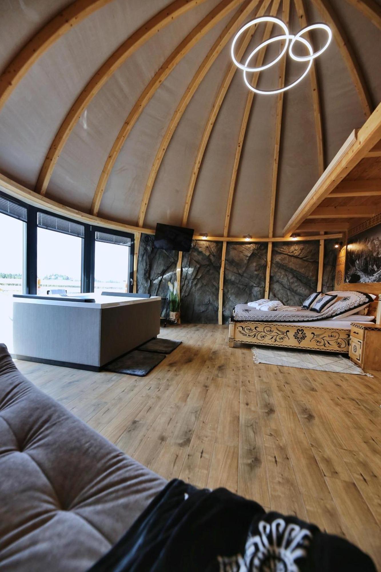 扎科帕内 Tatry Mountain Glamp Z Jacuzzi酒店 外观 照片