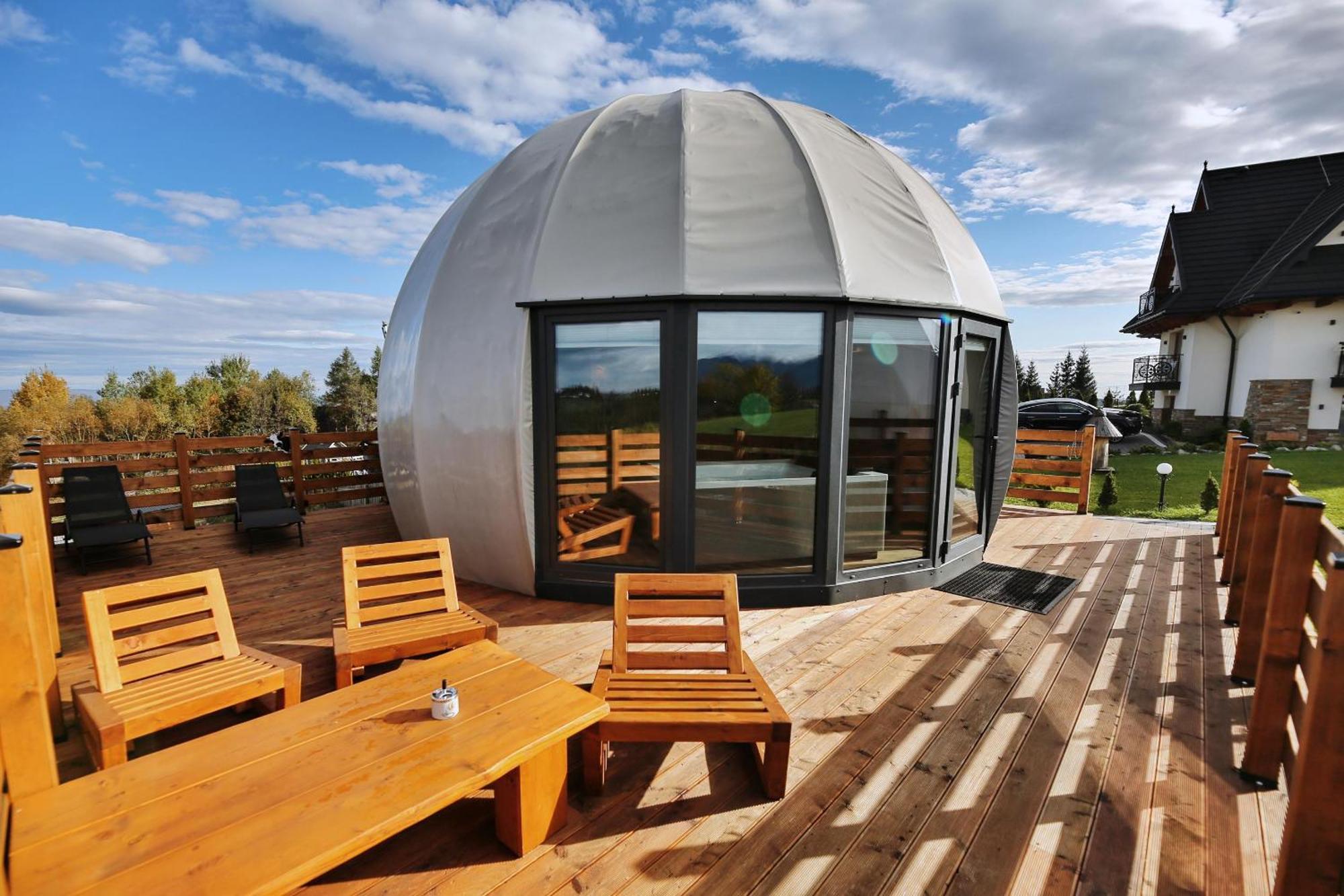扎科帕内 Tatry Mountain Glamp Z Jacuzzi酒店 外观 照片