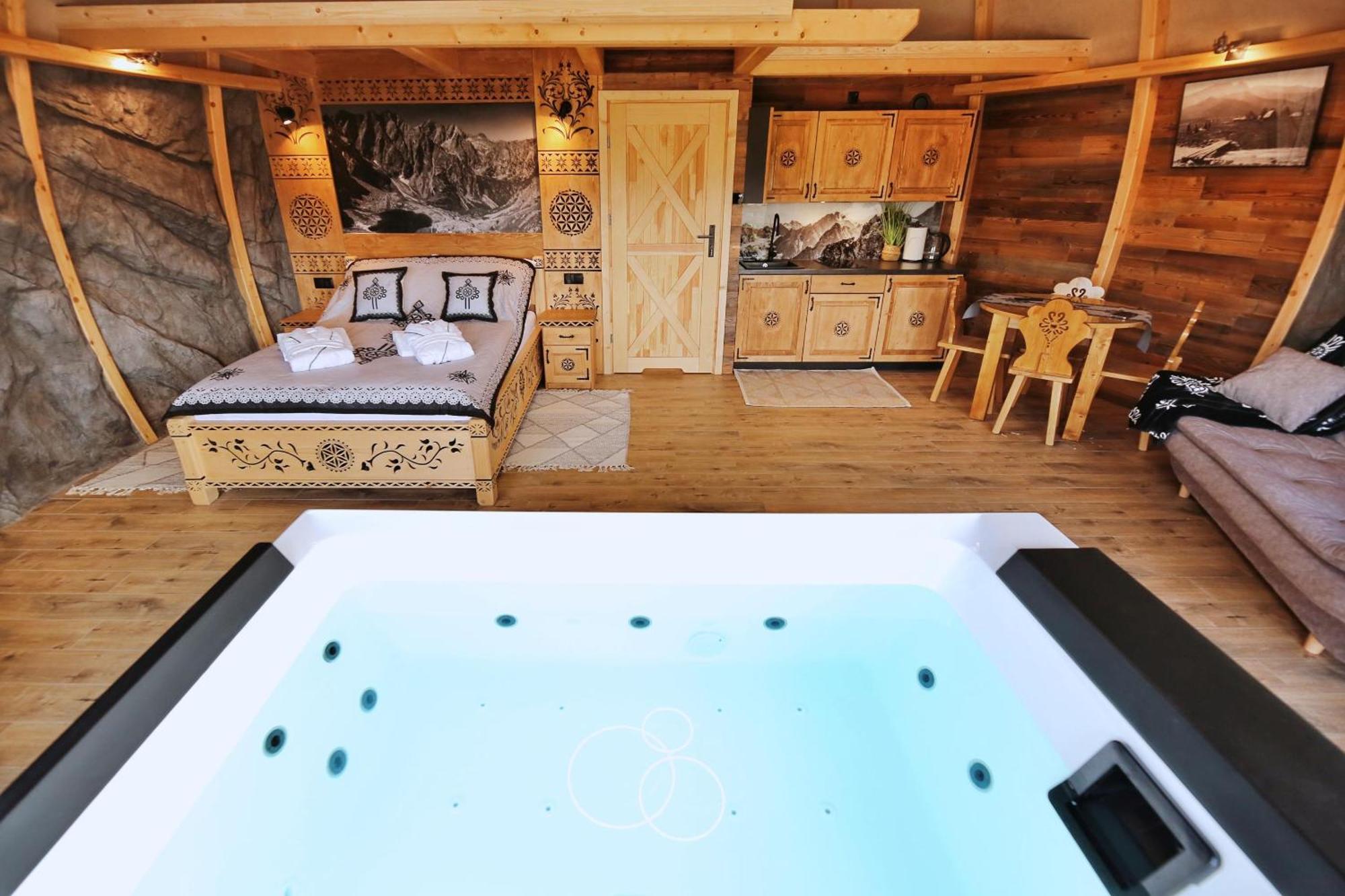 扎科帕内 Tatry Mountain Glamp Z Jacuzzi酒店 外观 照片